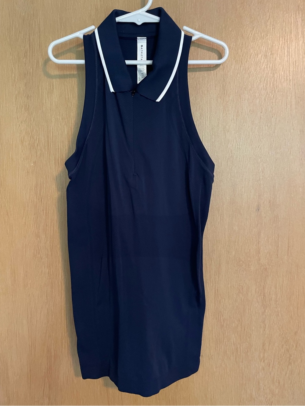 Athleta - Women's Momentum Zip Collared Tank Top - Tennis - Golf - Size XXS